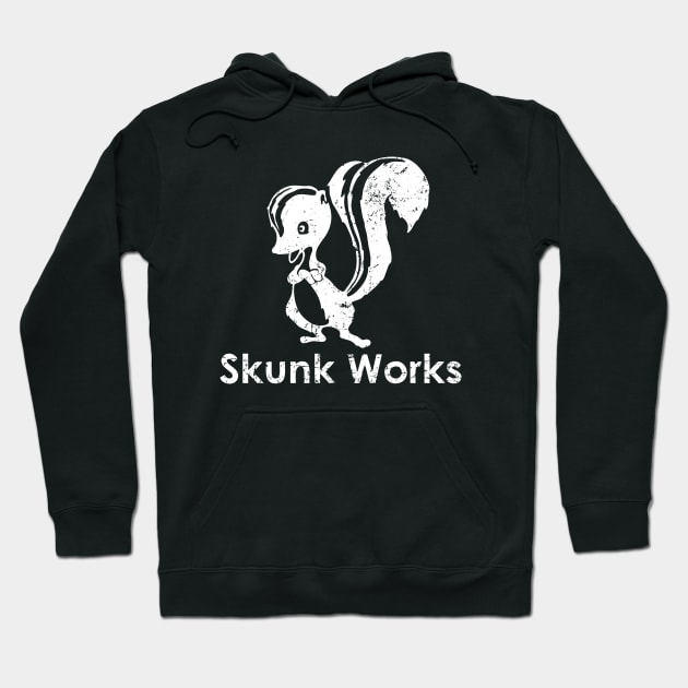 Skunk Works Hoodie by Radian's Art